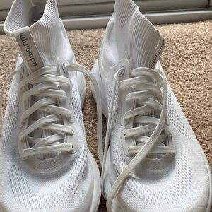 Lululemon Athletica White High-Top Sneakers